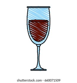 Delicious wine drink cup