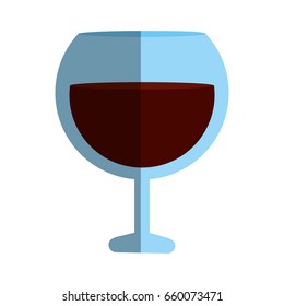 Delicious wine drink cup