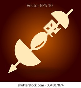 Delicious canap?s in the world vector icon