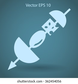 Delicious canap?s in the world vector icon