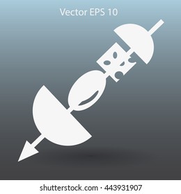 Delicious canap?s in the world vector icon