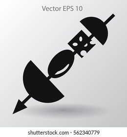 Delicious canap?s in the world vector icon
