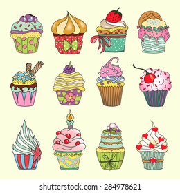 1000 Cupcake Cartoon Stock Images Photos Vectors Shutterstock