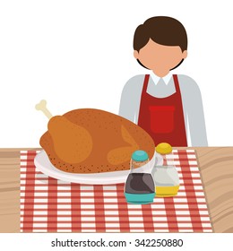 deliciousand good  food design, vector illustration eps10 graphic 