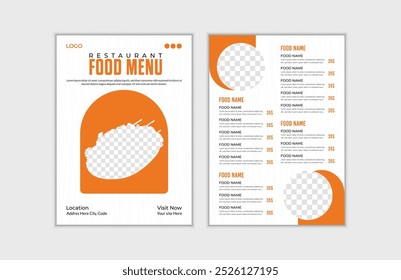 Deliciously Crafted Food Menu Designs for Restaurants and Cafes