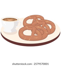 Deliciously Twisted: Stunning Vector Art of Brezen Pretzel Designs