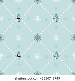 delightful Christmas pattern bursting with festive cheer,Perfect for wrapping paper, cards, or any holiday project.