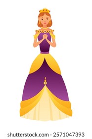 A delightful of colorful dresses showcasing charming cartoon princess and character