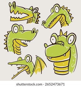 A delightful dinosaur design full of personality and charm. This lovable dino character is illustrated in a soft, cartoon-inspired style with bright colors and friendly features.