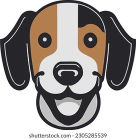 A delightful logo of a lovable dog, spreading happiness and embodying the unconditional love our canine companions offer.