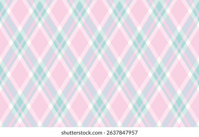 Delightful pastel pink and mint green plaid pattern.  Perfect for feminine designs, websites, and textile projects.