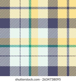 Delightful pastel plaid pattern in soft yellows, blues, and greens.  Perfect for textile design, website backgrounds, or crafting projects.