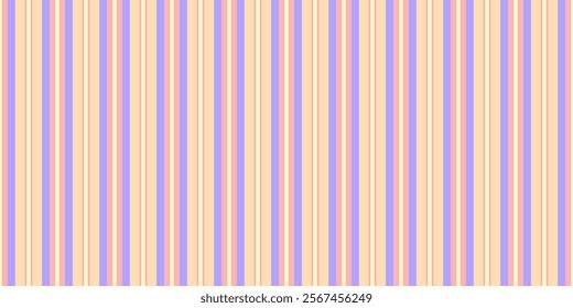 Delightful pastel stripe pattern. Perfect for backgrounds, textiles, or paper goods. Soft, cheerful colors create a whimsical and charming aesthetic. Ideal for feminine designs  branding.