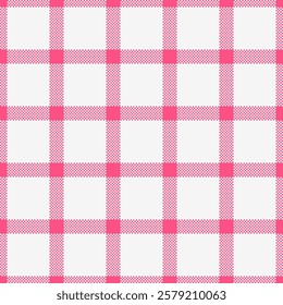 Delightful pink and white gingham check pattern.  Perfect for textile design, website backgrounds, scrapbooking, and crafting projects.