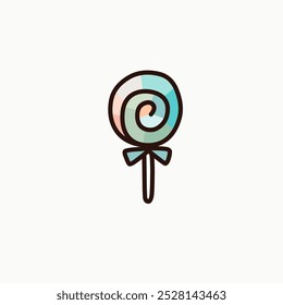 A delightful swirl lollipop featuring pastel colors that evoke a sense of nostalgia and sweetness. Perfect for candy lovers and festive occasions, it adds a playful touch to any setting.