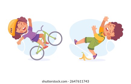 A Delightful Tale of Fun and Mischief Kids Embarking on a Joyful Bike Adventure Together