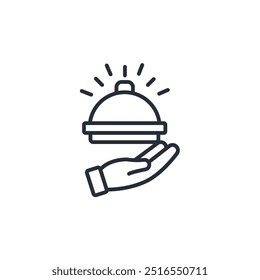 deliver icon. vector.Editable stroke.linear style sign for use web design,logo.Symbol illustration.