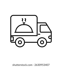 Icono de entrega con fondo blanco Vector Ilustración de stock