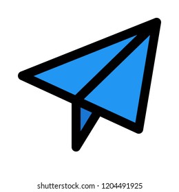 deliver paper plane