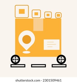 Deliver parcels from origin to destination.