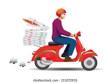 Deliver pizza