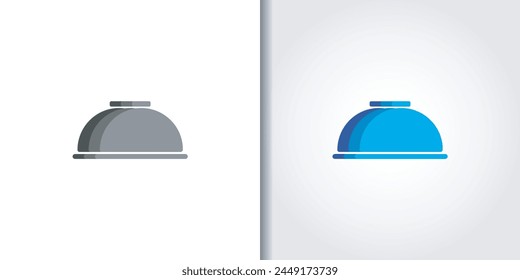entrega conjunto de logotipo de restaurante	Vector