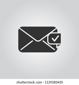 Delivered mail icon