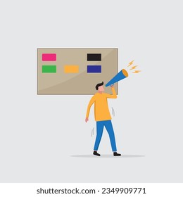 delivering important news, listening to employees' opinions, posting information on bulletin boards, employers shouting with megaphones at employees to provide information