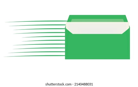 Delivering mail concept. vector illustration