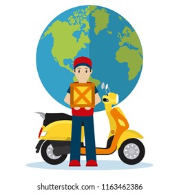 Delivery around world