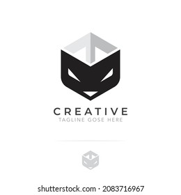 Delivery Box with Arrow Logo