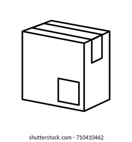 Delivery box cardboard
