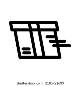 delivery box icon or logo isolated sign symbol vector illustration - high quality black style vector icons
