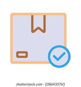 Delivery box icon. sign for mobile concept and web design. vector illustration