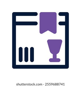 Delivery Box icon. vector dual tone icon for your website, mobile, presentation, and logo design.
