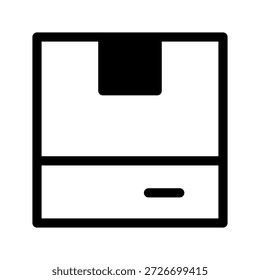 Delivery Box Icon Vector Symbol Design Illustration