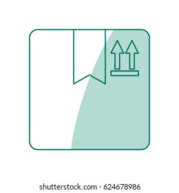 Delivery box isolated