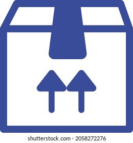 Delivery box Isolated Vector icon which can easily modify or edit

