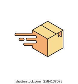 Delivery Box logo icon design