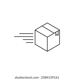 Delivery Box logo icon design