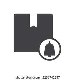 Delivery Box Notification Icon Sign Symbol