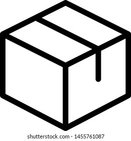 Delivery box package for logistic service handling
