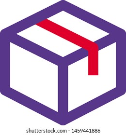 Delivery box package for logistic service handling