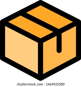 Delivery box package for logistic service handling
