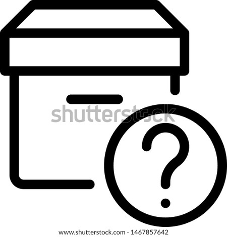 Delivery Box with unknown shipping address on online portal