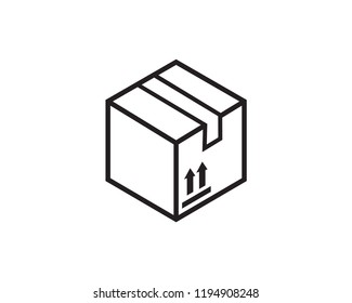 Delivery Box Vector Icon