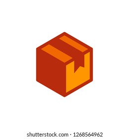 delivery box vector icon design