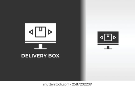 Delivery Box Vector, Icon Or Logo Sign Isolated Symbol Illustration