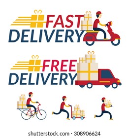 Delivery Boy Various Service, Order, Worldwide Shipping, Fast and Free Transport