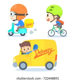 Delivery business set